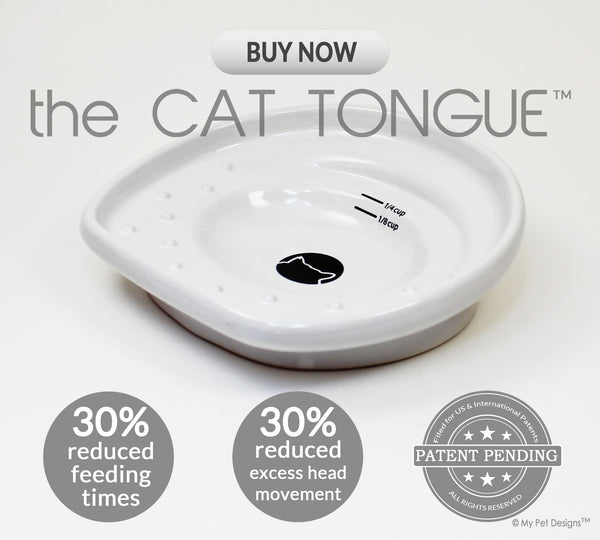 the CAT TONGUE® - MY PET DESIGNS™
