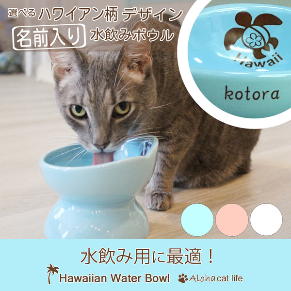 Hawaiian Water Bowl 水飲みボウル - the★Blue Hawaii ザ★ブルーハワイ